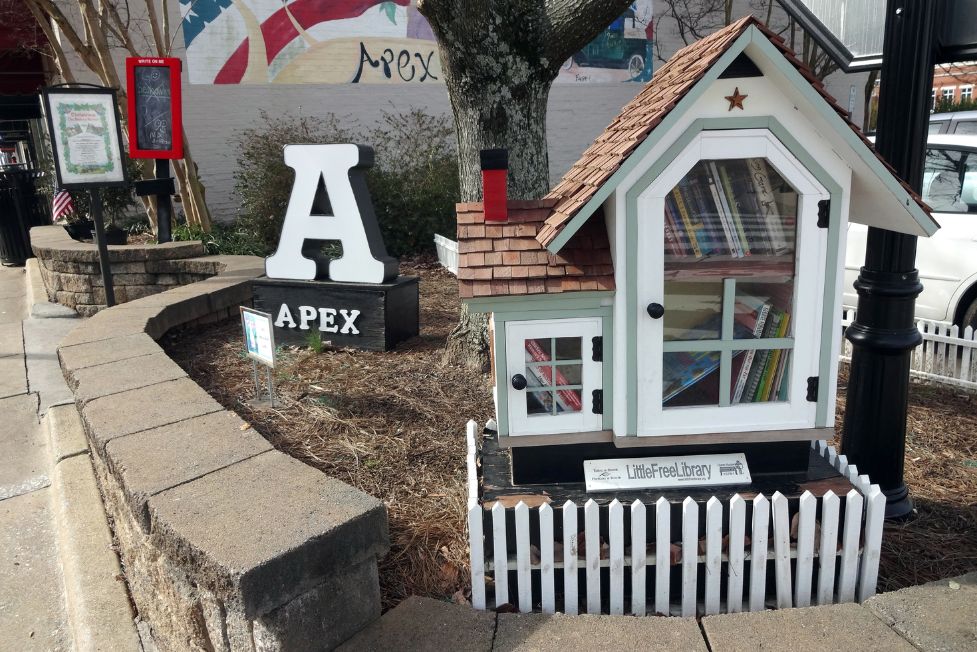 apex library near historical district